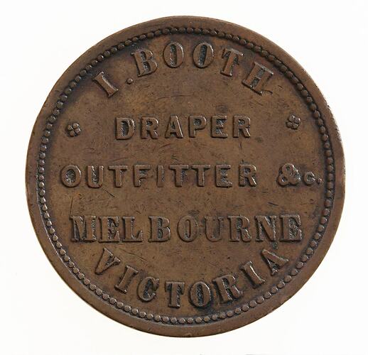 I. Booth & Co Token Penny