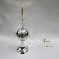 Lamp - Fibre Optic, Webb, Silver