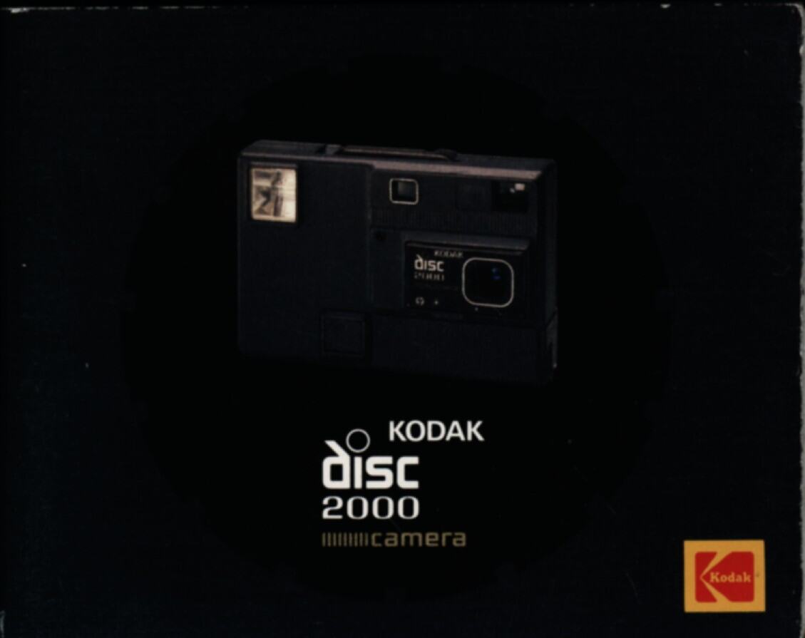 User Guide Eastman Kodak, 'Kodak Disc 2000 Camera', 1982