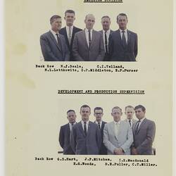 Kodak Australasia Pty Ltd, Staff Portraits, circa 1963