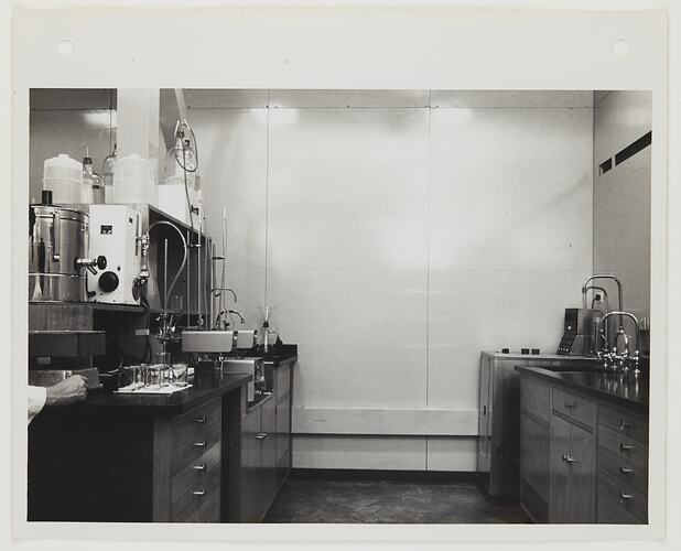 Kodak Australasia Pty Ltd, 'Silver Analysis Lab, J.7 West Wing', Coburg, circa 1963