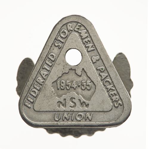 Enamel badge.