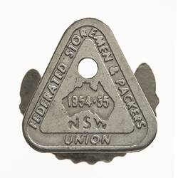 Enamel badge.