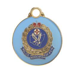 Enamel badge.