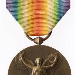 Medal - Victory Medal 1914-1918, France, 1918 - Obverse