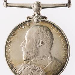 Medal - King's South Africa Medal 1901-1902, Specimen, King Edward VII, Great Britain, 1902