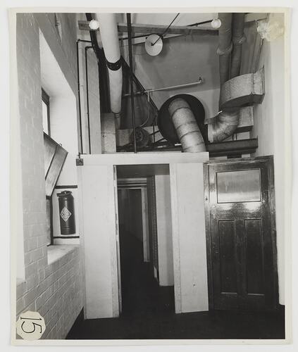 Kodak Australasia Pty Ltd, Air Blast Doorway, Coating Dept, Abbotsford, circa 1940s