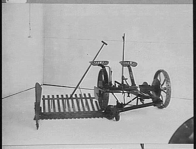 1.S MOWER WITH REAPER ATTACHMENT: JUNE 1938