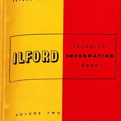 Data Book - Ilford, 'Technical Information Book', Volume Two, 1950s