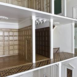 Dolls' House - F.A. Clemons, 'Pendle Hall', 1940s, 3rd Floor, Empty Rooms