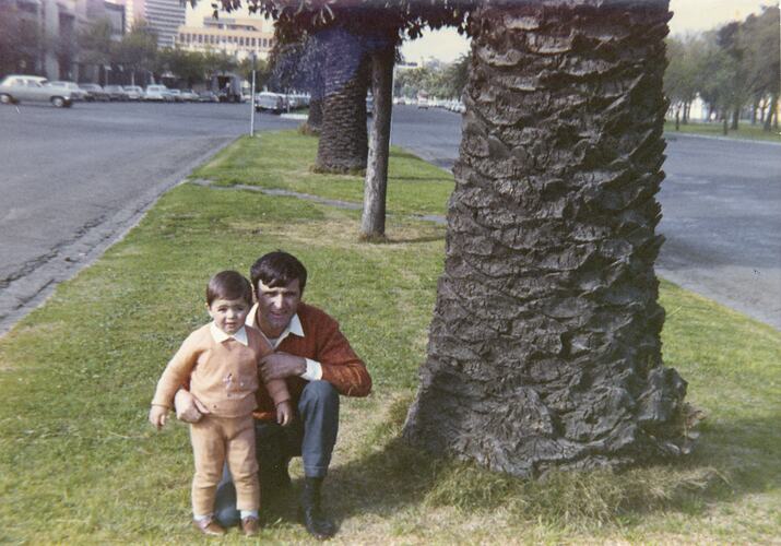 Ismet Goga and Vahid Goga, Albert Park, Melbourne, 1970