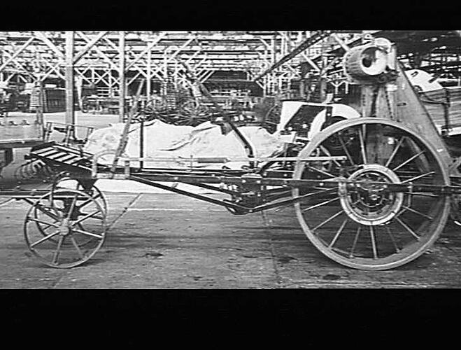 HAND BRAKE FITTED TO E.F. HEADER: MARCH 1936