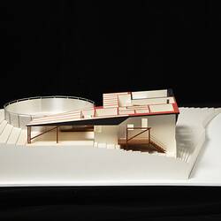 Architectural Model - McKenzie House, Alphington, Ashton & Raggatt, Model Scale 1:50 by John Cherrey, 1989