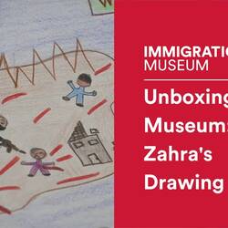 Unboxing the Museum: Zahra's Drawing