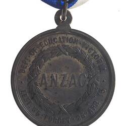 Medal - ANZAC Education Department Schools, 1916 AD