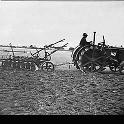 Photograph - H.V. McKay Massey Harris, Farm Equipment Manufacture & Field Trials, Mount Duneed, via Geelong, Victoria, Apr 1930