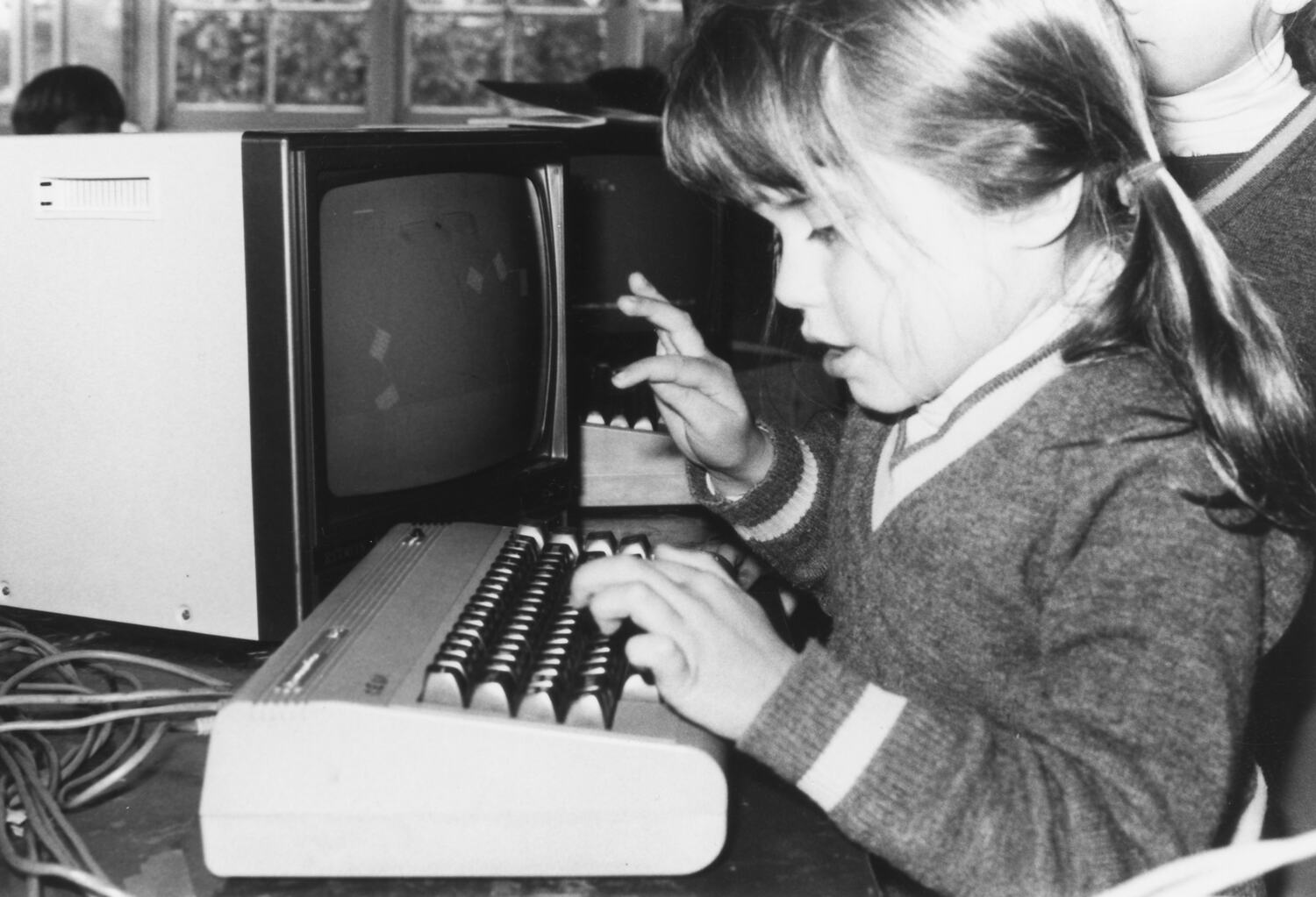 1980s Computer Lesson Digital Photograph - Commodore 64 Computer Lessons, Geelong Grammar ...