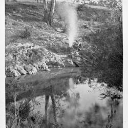 Photograph - 'Pool', by A.J. Campbell, Diamond Creek, Victoria, circa 1905