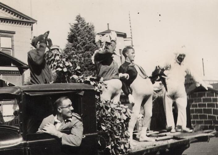 Photograph - Street Parade, Ballarat, 1935