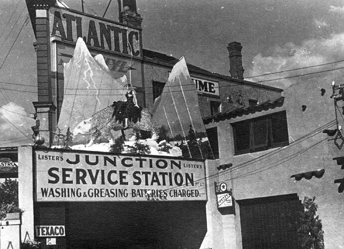 Photograph - Petrol Station, Ballarat, 1939