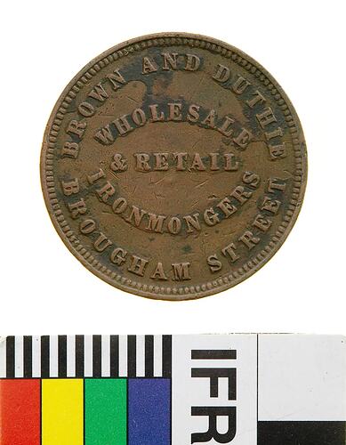 Brown & Duthie Token Penny