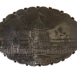 Brooch - Sterling Silver, 1888 Centennial Exhibition