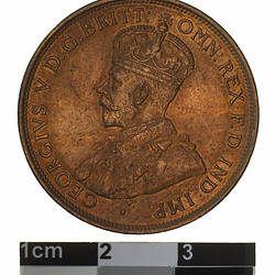 Coin - 1 Penny, Australia, 1912