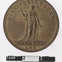 Medal - Australian Numismatic Society Centenary, Australia, 1949