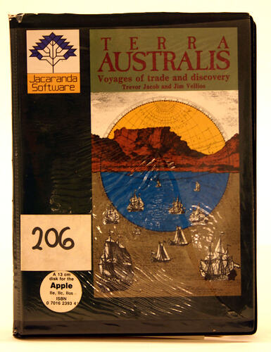Computer Game - Terra Australis: Voyages of Trade and Discovery, Apple II Software