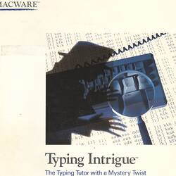 Apple Lisa Software Typing Intrigue Holder (front cover)
