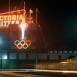 Slide - Illuminated Sign for Olympic Games Melbourne, 1956