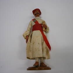 Indian Figure - Office Messenger, Clay, circa 1880
