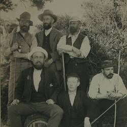 Photograph - A. J. Campbell, The Field Naturalists Club of Victoria Expedition to Furneaux Group of Islands, 1893