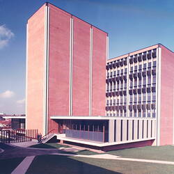 Photograph - Kodak Australasia Pty Ltd, Exterior View Of Building 8, Head Offices & Sales & Marketing Division, Kodak Factory, Coburg, 1965