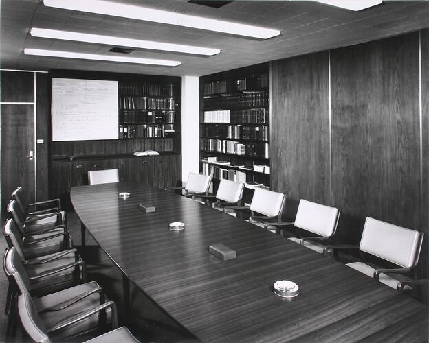 Photograph - Kodak (Australasia) Pty. Ltd., Coburg Plant, Administration Building Conference Room, circa 1965