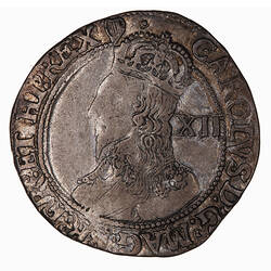 Coin - 1 Shilling, Charles I, Great Britain, 1632-1633 (Obverse)