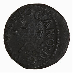 Token - Royal Farthing, Charles I, Great Britain, 1625-1634 (Obverse)