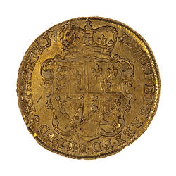 Coin - Half-Guinea, George II, Great Britain, 1732 (Reverse)