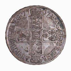 Coin - Halfcrown, Queen Anne, Great Britain, 1707 (Reverse)