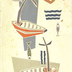 Menu - MS Oranje,  6th Oct 1959 (cover)