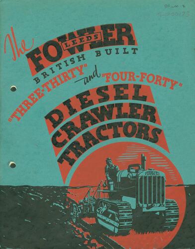 Fowler Crawler Tractors