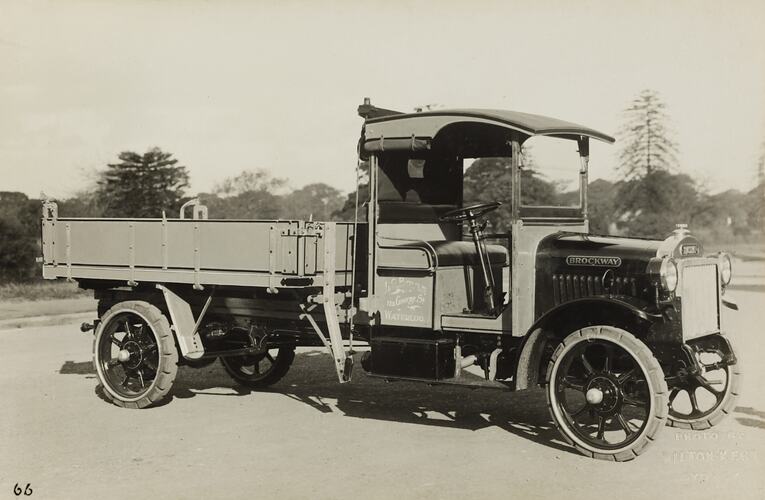 Photograph - Brockway Motors Ltd, Tipping Truck, Sydney, New South Wales, circa 1920