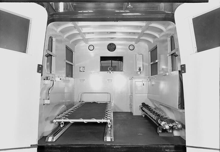 RAAF Ambulance Interior