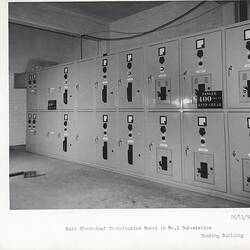 Photograph - Kodak, 'Main Electrical Distribution Board', Coburg, 1958