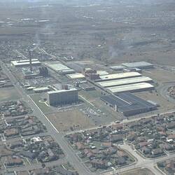 egative -  Kodak Australasia Pty Ltd, Aerial View of the Kodak Factory Complex, Coburg, 1965