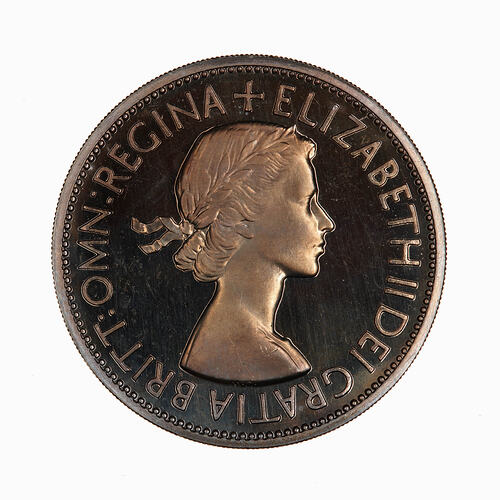 Proof Coin - Halfcrown, Elizabeth II, Great Britain, 1953 (Obverse)