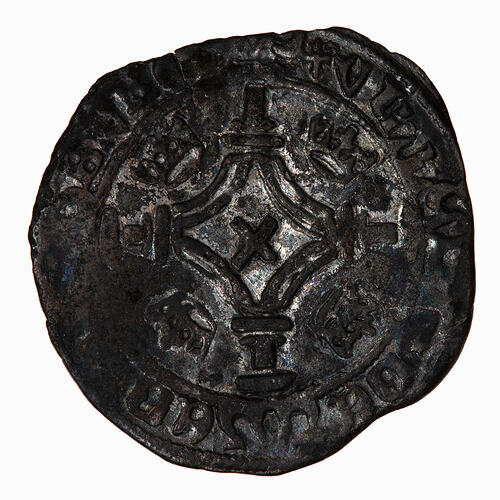 Coin - Plack, James III, Scotland, 1484-1488 (Reverse)