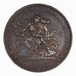 Coin - Crown, George III, Great Britain, 1819 (Reverse)