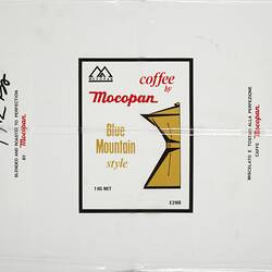 Sheet of Bags - Mocopan, Blue Mountain Style Coffee, circa 1972