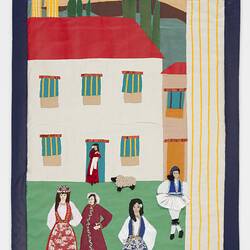 Wall Hanging - Migrant Women's Learning Centre, Greek, 1987